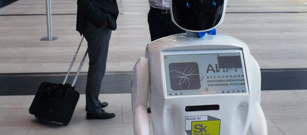 Robot Promobot en una exhibición (archivo) - Sputnik Mundo