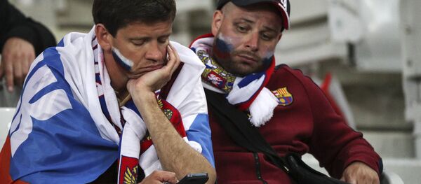 Los hinchas rusos Los hinchas rusos - Sputnik Mundo