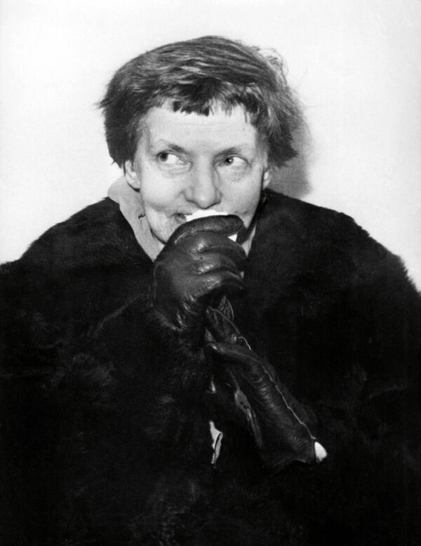 Anna Anderson, también conocida como Anastasia Manahan, en 1955 Anna Anderson, también conocida como Anastasia Manahan, en 1955 - Sputnik Mundo