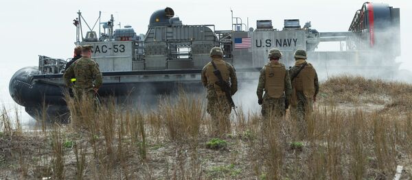 Los infantes de la Marina estadounidense - Sputnik Mundo