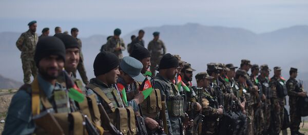 Los soldados afganos (archivo) - Sputnik Mundo