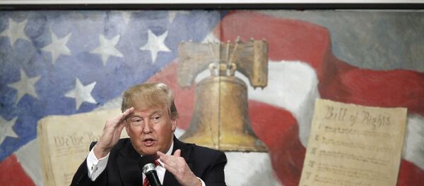 Donald Trump, candidato presidencial republicano - Sputnik Mundo