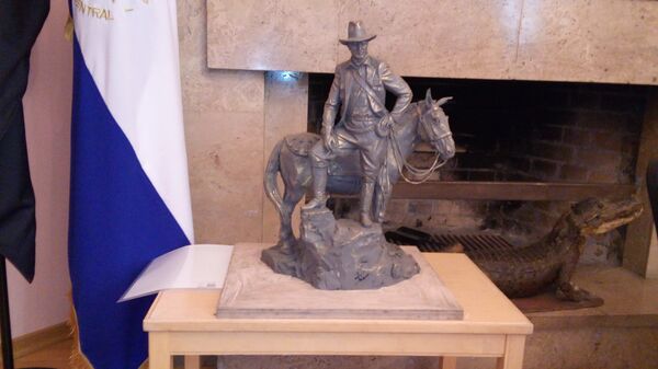 Maqueta del monumento dedicado al revolucionario nicaragüense, Augusto Sandino - Sputnik Mundo