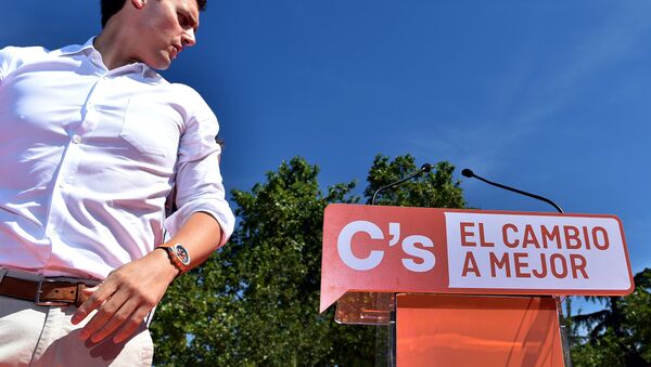 Albert Rivera, líder del partido español Ciudadanos - Sputnik Mundo