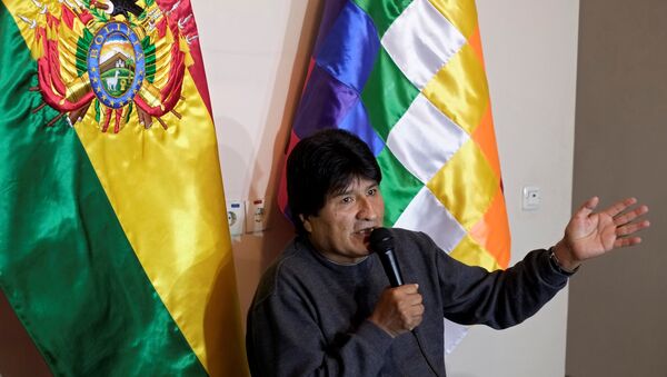 Evo Morales, presidente de Bolivia - Sputnik Mundo