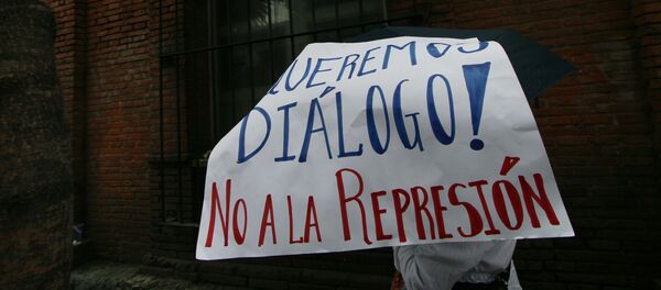 Protestas en la ciudad mexicana de Oaxaca - Sputnik Mundo