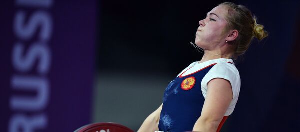 Ekaterina Iutvolina, una halterista rusa - Sputnik Mundo