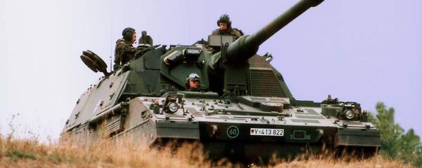 PzH 2000 del Ejército alemán PzH 2000 del Ejército alemán - Sputnik Mundo