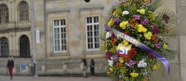 Homenaje a la paz en Bogotá, Colombia - Sputnik Mundo