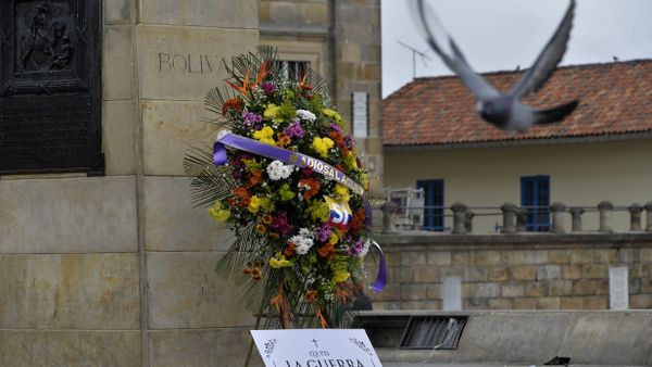 Homenaje a la paz en Bogotá, Colombia Homenaje a la paz en Bogotá, Colombia - Sputnik Mundo