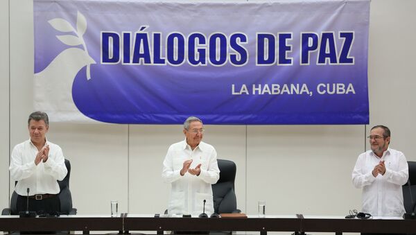 Diálogos de Paz en la Habana - Sputnik Mundo