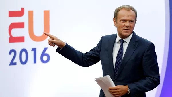 Donald Tusk, presidente del Consejo Europeo - Sputnik Mundo