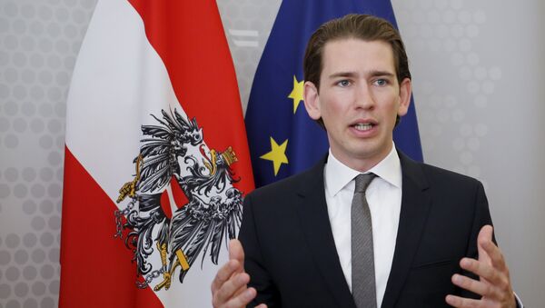 Sebastian Kurz, el ministro de Exteriores de Austria - Sputnik Mundo