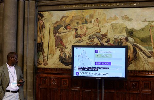 Los resultados del referéndum en el Reino Unido sobre la salida de la UE Los resultados del referéndum en el Reino Unido sobre la salida de la UE - Sputnik Mundo