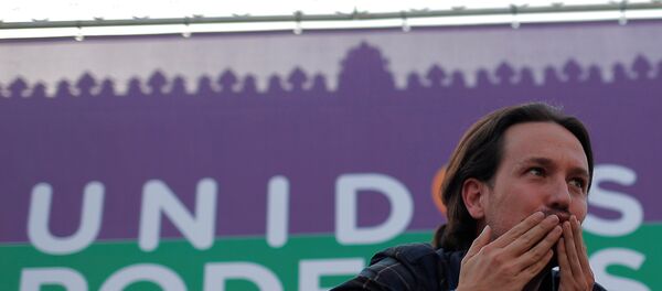 Pablo Iglesias, líder de Podemos - Sputnik Mundo