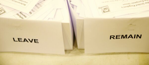 Boletas electorales del Brexit - Sputnik Mundo