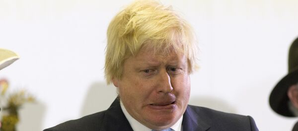 Boris Johnson, ministro de Asuntos Exteriores británico (archivo) - Sputnik Mundo