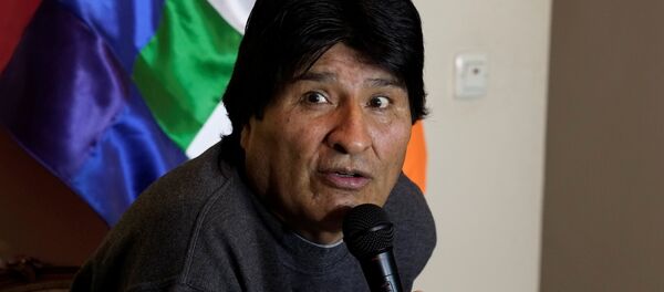 Evo Morales, presidente de Bolivia (archivo) - Sputnik Mundo