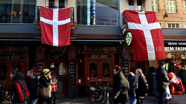 Bandera de Dinamarca Bandera de Dinamarca - Sputnik Mundo