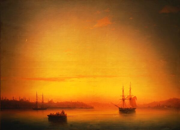 Iván Aivazovski - Constantinopla al atardecer - Sputnik Mundo