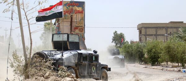 Las fuerzas antiterroristas iraquíes en Faluya - Sputnik Mundo