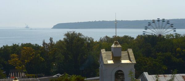 Vista a la bahía de Kerch - Sputnik Mundo