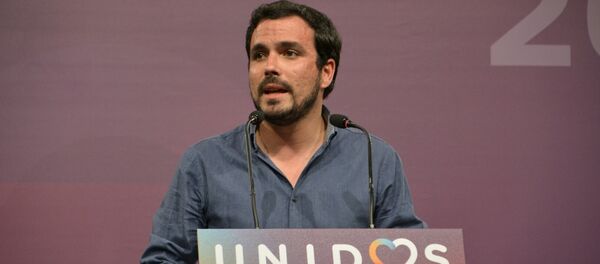 Alberto Garzón - Sputnik Mundo