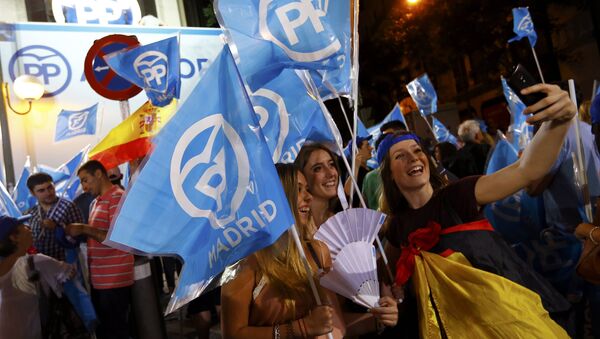 Los partidarios del PP - Sputnik Mundo