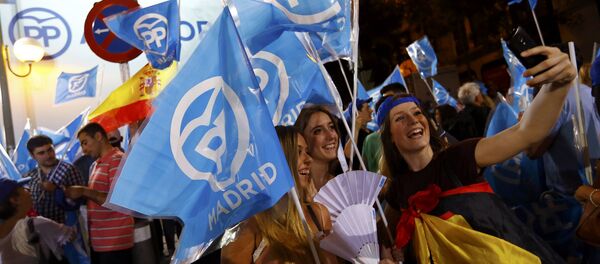 Los partidarios del PP - Sputnik Mundo