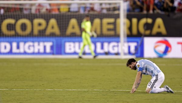 Lionel Messi, futbolista argentino - Sputnik Mundo