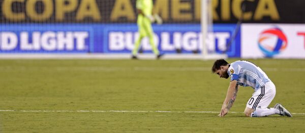 Lionel Messi, futbolista argentino - Sputnik Mundo