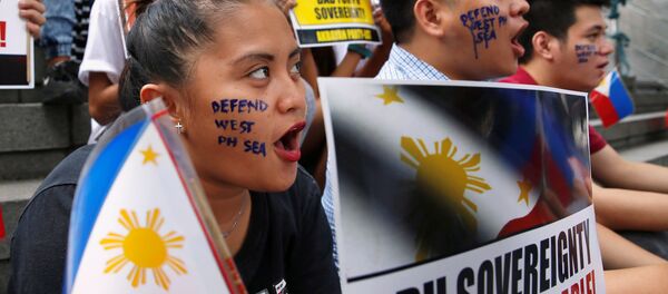 Protestas en Filipinas - Sputnik Mundo