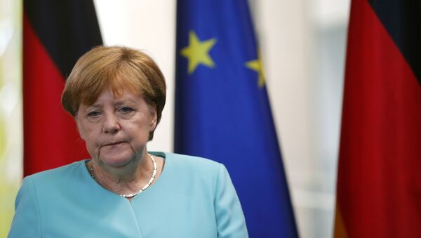 Angela Merkel, canciller alemana - Sputnik Mundo