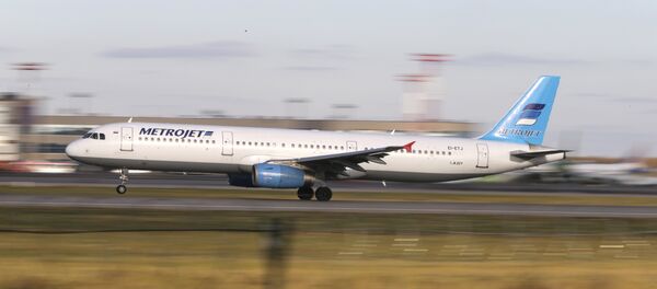 Avión aterriza en el aeropuerto de Domodédovo, Moscú - Sputnik Mundo