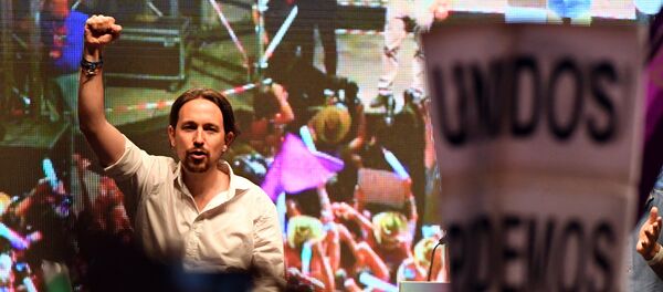 Pablo Iglesias, líder de Podemos Pablo Iglesias, líder de Podemos - Sputnik Mundo