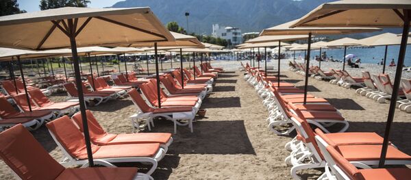 Playa en Kemer, Turquía - Sputnik Mundo