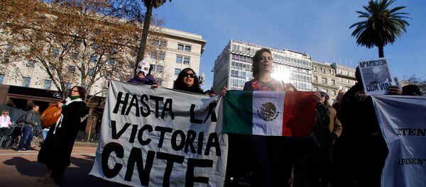 Protesta en Oaxaca, México - Sputnik Mundo