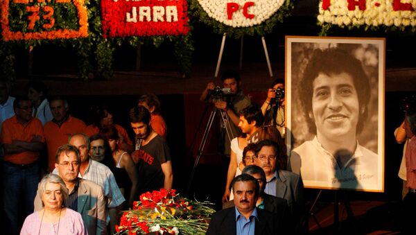 Memorial del músico Víctor Jara - Sputnik Mundo