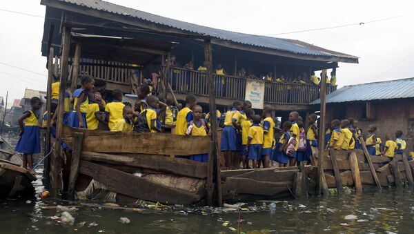 Una escuela en Nigeria - Sputnik Mundo