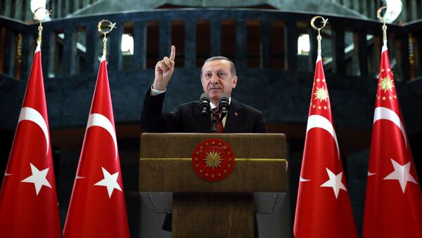Recep Tayyip Erdogan, presidente de Turquía - Sputnik Mundo