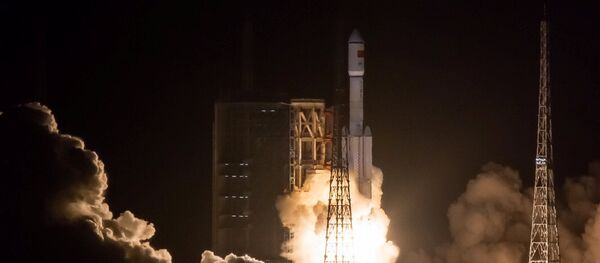El lanzamiento del cohete chino Larga Marcha 7 El lanzamiento del cohete chino Larga Marcha 7 - Sputnik Mundo