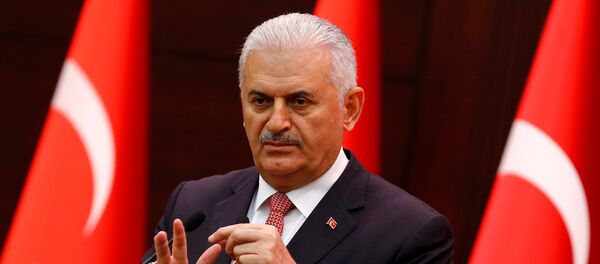 Binali Yildirim, primer ministro de Turquía (archivo) - Sputnik Mundo