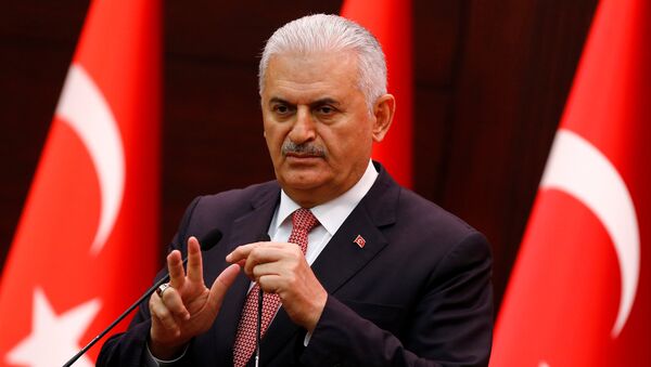 Binali Yildirim, primer ministro de Turquía (archivo) - Sputnik Mundo