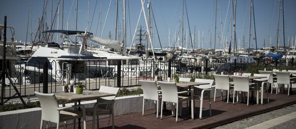 Cafetería en Kemer, Turquía Cafetería en Kemer, Turquía - Sputnik Mundo