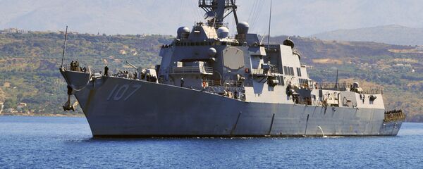 El destructor estadounidense Gravely El destructor estadounidense Gravely - Sputnik Mundo