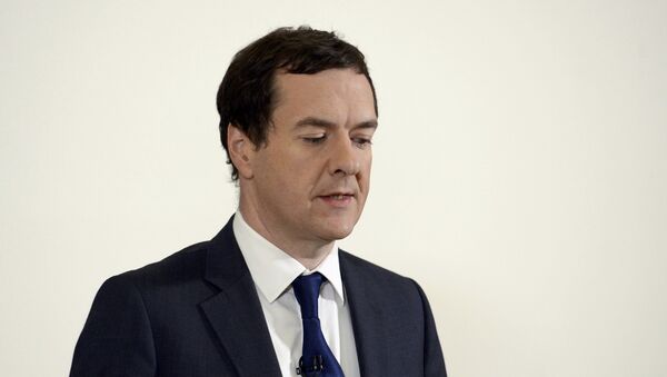 George Osborne, ministro del Tesoro de Reino Unido - Sputnik Mundo