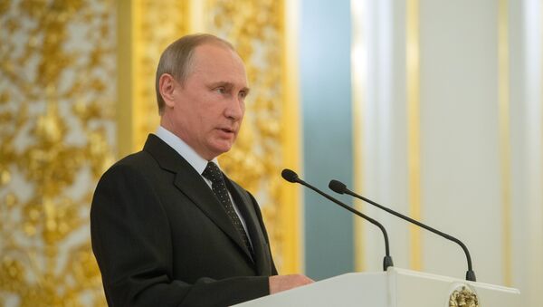 Vladímir Putin, presidente de Rusia - Sputnik Mundo