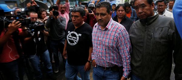 Representantes de la Coordinadora Nacional de Trabajadores de la Educación (CNTE) - Sputnik Mundo