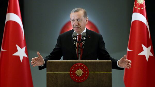 Recep Tayyip Erdogan, presidente de Turquía - Sputnik Mundo