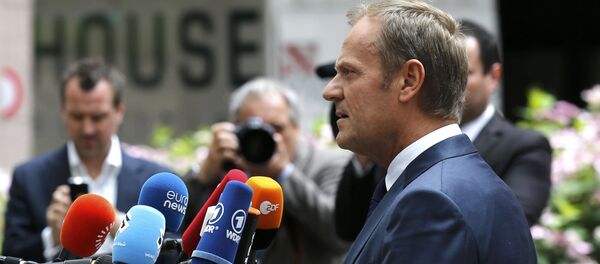 Donald Tusk, presidente del Consejo Europeo - Sputnik Mundo